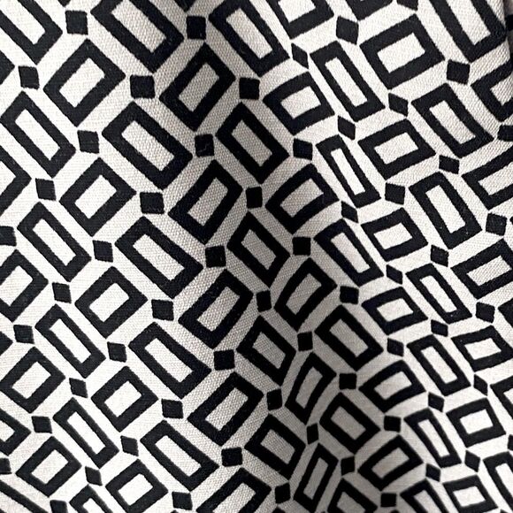 J JILL Geo Print Essential Slim Ankle Pants Womens 12 Straight Leg Office Travel - Picture 3 of 15